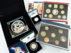 ASSORTED COLLECTORS COINS to include Battle of Britain 75th Anniversary in box with C. of A, UK