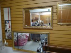 SIX ASSORTED WALL MIRRORS