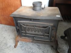 ANTIQUE CAST IRON STOVE