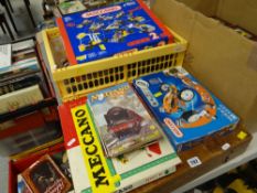 VINTAGE MECCANO including Meccano magazine from the 1940's, boxed and loose