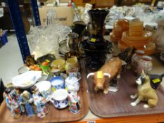 ASSORTED CHINA to including Leonardo bull, Chinese ornaments ETC