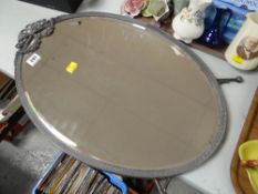VINTAGE BEVEL GLASSED EASEL MIRROR