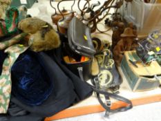 ASSORTED ITEMS to include cased Topcon camera, horse brasses, Fleet