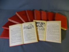ENID BLYTON - eight identically covered books by the Authoress, five pub by Hodder & Stoughton, '
