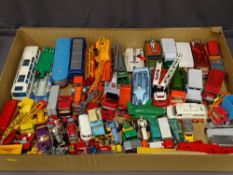 UNBOXED QUANTITY OF DIECAST VEHICLES including tv and film related, Corgi, Dinky Super toys and