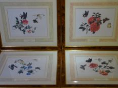 Four limited edition prints from The Reevs Collection of Chinese watercolours, printed by The