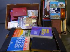 VINTAGE BOOKS in three boxes