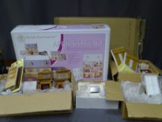 'APRIL COTTAGE' by the Dolls House Emporium (unchecked), apparently as new, boxed, and one other and