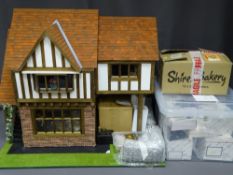 'THE HAT SHOP' - Tudor style, fully beamed house and shop with lead effect windows under a red tiled