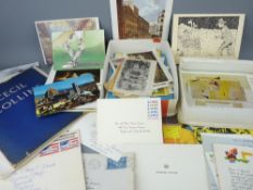 AN INTERESTING COLLECTION OF FAMILY EPHEMERA with references to the artist Cecil Collins including a