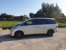 TOYOTA PREVIA, Registration RJ02 PKX, petrol, high mileage