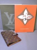 LOUIS VUITTON FILOFAX and latest copy of 'Le Catalogue' for Louis Vuitton products