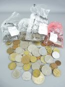 COLLECTION OF BRITISH BRONZE VINTAGE & FOREIGN COINAGE