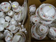 EIGHT PLACE SETTING OF ROYAL GRAFTON 'MALVERN' bone china tableware (over 100 pieces) including a