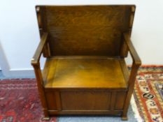 POLISHED COMPACT MONKS BENCH