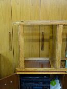 G PLAN WARDROBE with bi-fold door, Sony hifi system in a cabinet and a tea trolley