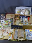 COLLECTION OF VINTAGE CIGARETTE CARDS, loose and in albums