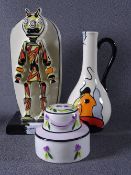 LORNA BAILEY - vase 'First Edition Limited of the Collectors' Club'. 'prototype 21/12/99' and