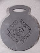'BLAS AR CYMRU' - cast iron hot plate