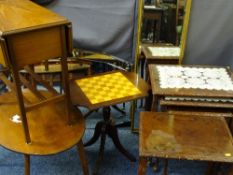 OCCASIONAL TABLES, mirrors ETC, a parcel of furniture