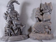 CAST IRON PUNCH & JUDY DOORSTOPS