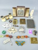MIXED QUANTITY OF VINTAGE JEWELLERY & OTHER COLLECTABLES