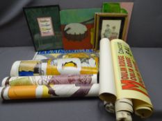 MOULIN ROUGE, 'LA MAISON MODERNE', posters etc and other art work