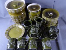 PORTMEIRION GREEN COLOURED TOTEM PORCELAIN