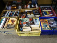 BOOKS - fictional hardbacks in several boxes