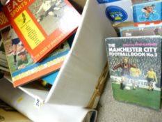 BOOKS - vintage football, football related annuals ETC