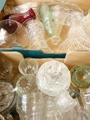 VINTAGE & QUALITY GLASSWARE (2 BOXES)