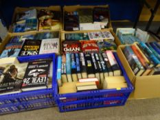 BOOKS - fictional hardbacks, maps ETC