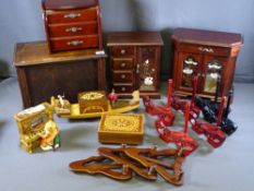 JEWELLERY BOXES, wooden plate stands, wooden boxes ETC