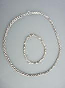 SILVER MUFF CHAIN, 31.8gms