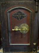 VINTAGE SAFE by Skidmores Bent, with key