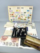 MIXED GROUP OF COLLECTABLES including a cased cross Texaco presentation gold filled pen, a boxed