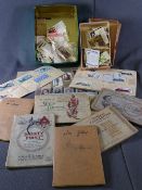 ROSE CIGARETTES & SIMILAR COLLECTORS CARDS, loose in albums