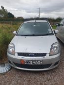 FORD FIESTA ZETEC - Isle of Man registered, silver, registration number FMN 620 C (previous