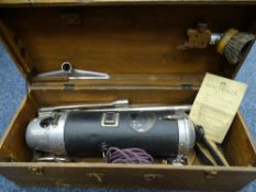 ELECTROLUX WOODEN BOXED VINTAGE VACUUM CLEANER