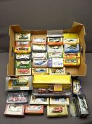 DIECAST BOXED MODEL VEHICLES - approximately 30, makers include Corgi, Burago, LLedo models to
