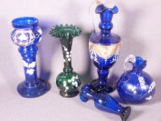 MARY GREGORY STYLE GLASSWARE