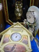 THREE MODERN COLLECTABLE CLOCKS