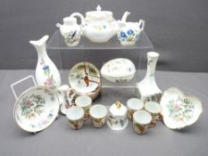 AYNSLEY, PEMBROKE & OTHER CABINET CHINA and Oriental coffee china