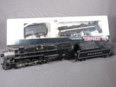 LIONEL ELECTRIC TRAINS O'GAUGE - a boxed Grand Trunk Western 4-4-2 locomotive intender No 8615 and a