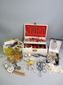 VINTAGE & LATER COSTUME JEWELLERY, a good quantity