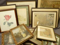 MAPS, PRINTS & PAINTINGS, an assortment