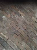 PARQUET TYPE BLOCK FLOORING, a quantity in nine large boxes and one smaller