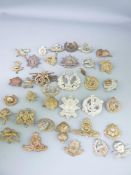 MILITARY CAP BADGES - a collection of over 30 including Royal Canadian Artillery, Australian