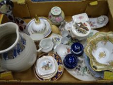 NORITAKE, ROYAL ALBERT & OTHER CABINET CHINA ITEMS