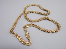 ITALIAN 9CT GOLD NECKLACE, 8.3grms